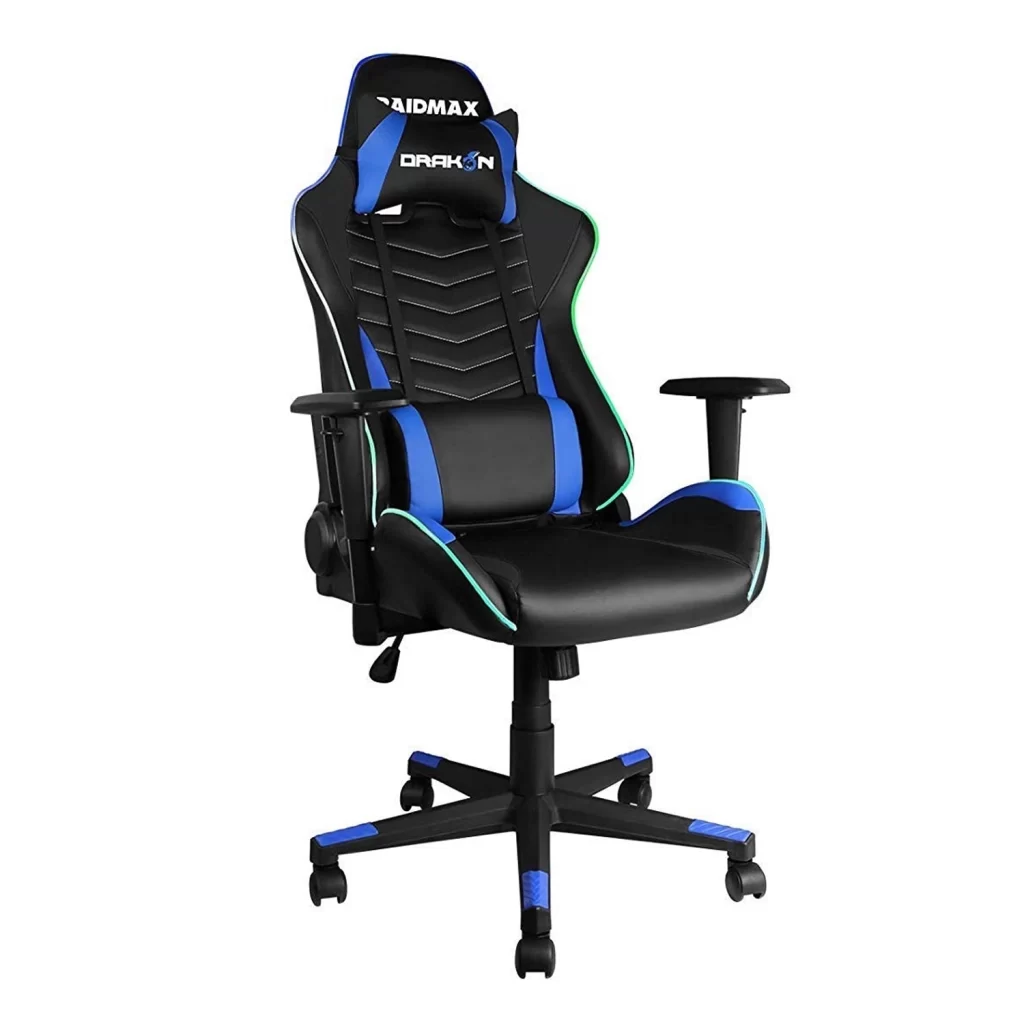 Silla Gamer Raidmax Dk 922Bu Azul Rgb