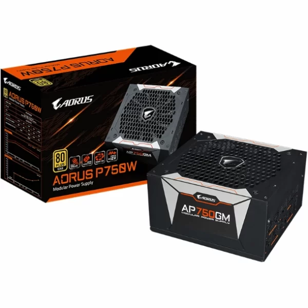 Fuente 750W Aorus 80 Plus Gold Modular