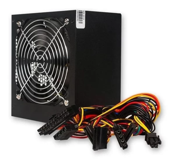 Fuente Atx 600 Watt Noganet Box Cooler Sata (Atx 600)