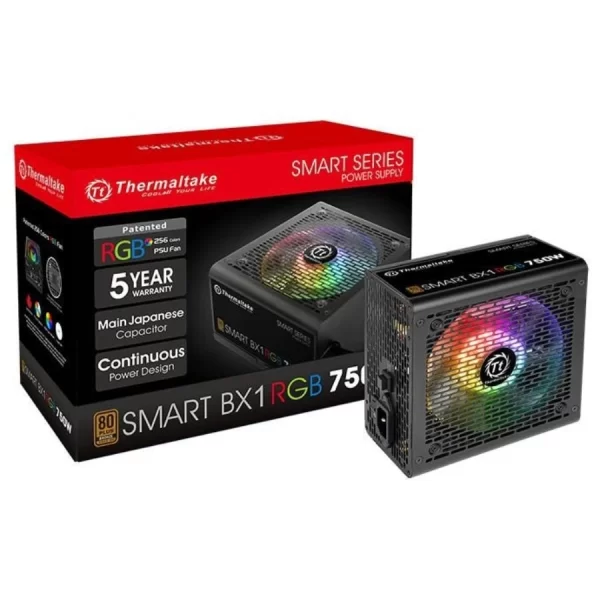 Fuente Smart Bx1 Rgb 750W - 80 Plus Bronze