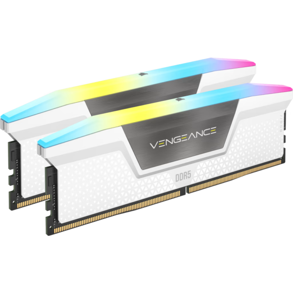 Memoria DDR5 Corsair 32Gb (2x16Gb) 5200 MHz Vengeance RGB Wh