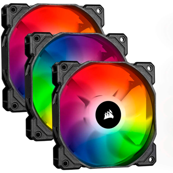 Fan Cooler Corsair Icue Sp120 Rgb Pro 120Mm Pack X3 W/Lighti