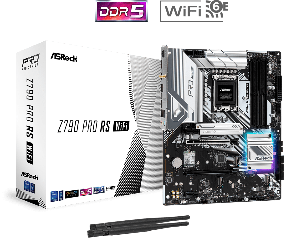 MOTHER ASROCK (LGA1700) Z790 PRO RS WIFI