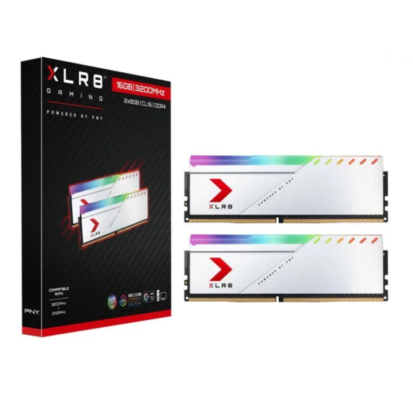 Memoria Ddr4 16Gb (2X8Gb) 3200 Mhz Pny Xlr8 Gaming Rgb Epic-