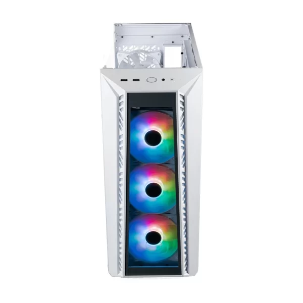 Gabinete Coolermaster Masterbox 520 White - Imagen 2