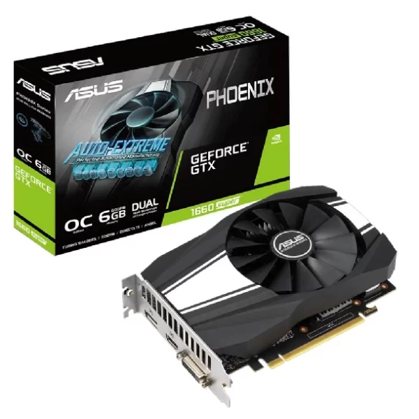 Placa De Video Gtx 1660 Asus 6Gb Phoenix