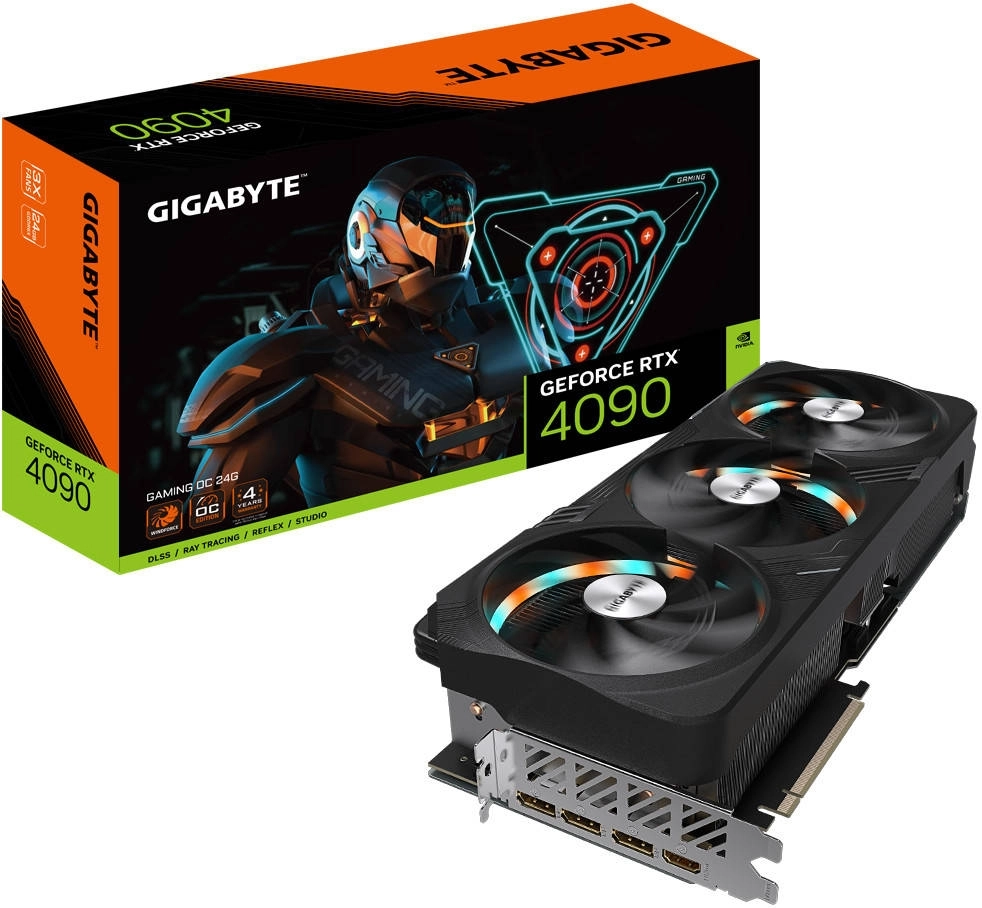 PLACA DE VIDEO GIGABYTE GEFORCE RTX 4090 GAMING OC 24G