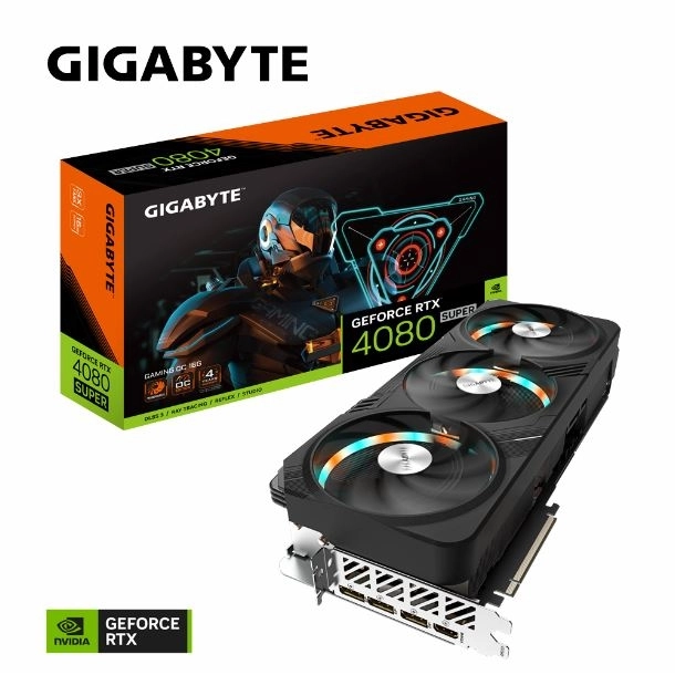 PLACA DE VIDEO RTX 4080 SUPER GIGABYTE GAMING OC 16GB