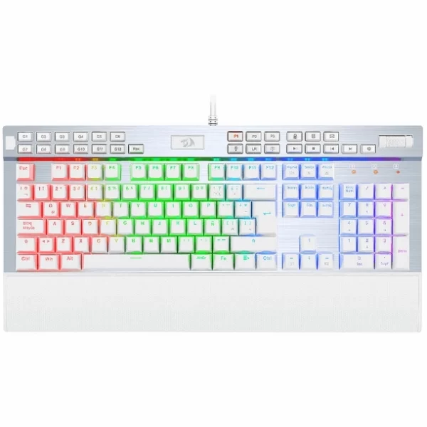 Teclado Gamer Redragon K550 Yama White Es