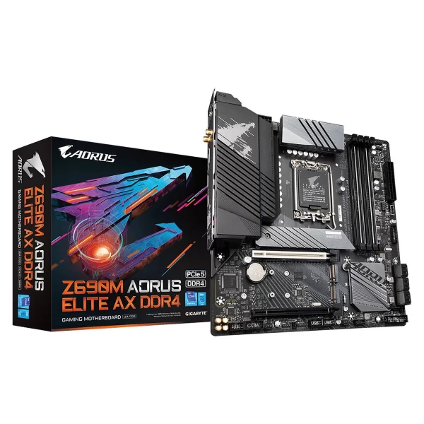 Mother Gigabyte Intel Z690M A Elite Ax Ddr4 (1700)