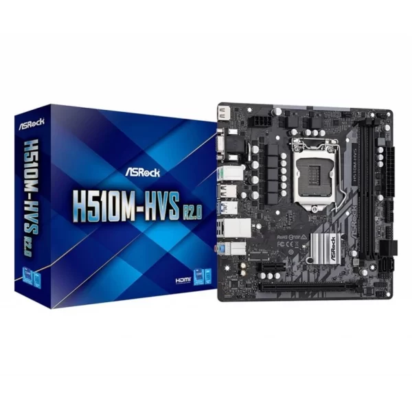 Mother Asrock H510M-Hvs R2.0 Intel (1200) 11Va