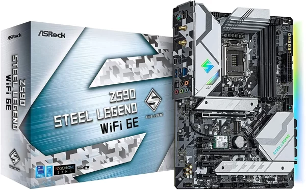 Mother Asrock Z590 Steel Legend Wifi 6E Intel (1200) 10Ma